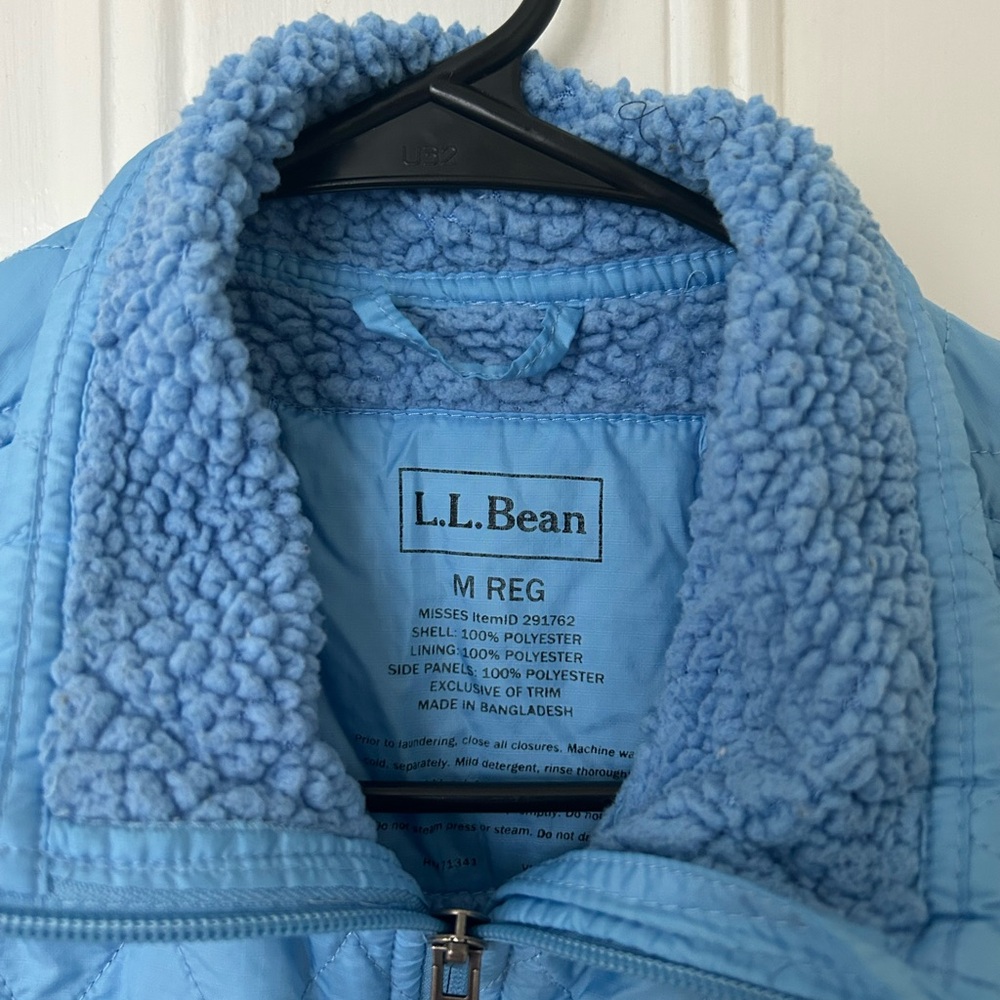 L.L. Bean Light Blue Vest